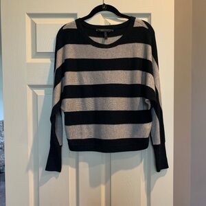 BCBG Maxazaria Black/Tan Sweater sz XS